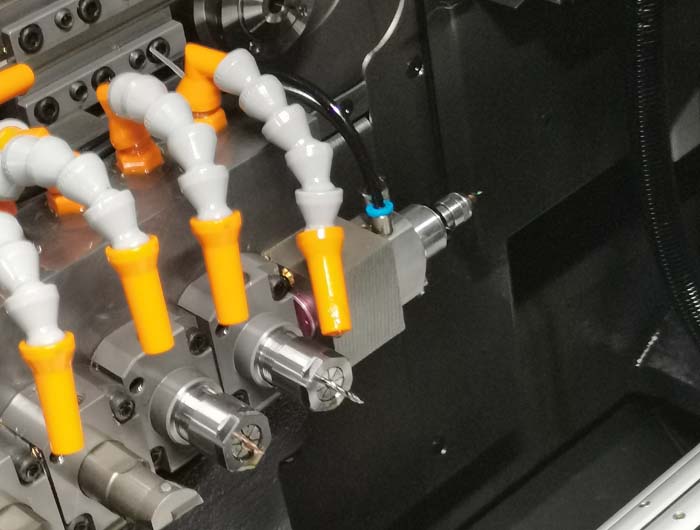 走心機高頻側銑動力頭